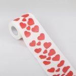 Wholesale Custom Heart Printed Hotel Toilet Paper | Bulk Novelty Pattern Luxury Commercial Bath Tissue Rolls for Hospitality - Image 2