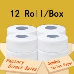 Wholesale Premium 3-Ply Jumbo Toilet Paper | Bulk Commercial High-Capacity Bath Tissue Rolls for High-Traffic Restrooms - Image 4