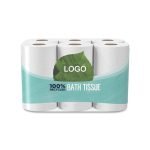 Wholesale Bulk 36 Roll Toilet Paper | Boxed 36-Pack Standard Commercial Bath Tissue Rolls for Retail & Facility Supply - Image 3