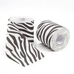 Wholesale Zebra Printed Toilet Paper Bulk | Premium 2-Ply / 3-Ply Novelty Pattern Bath Tissue for Theme Hotels, Parties & Retailers | Factory Direct