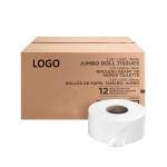 Wholesale Premium 3-Ply Jumbo Toilet Paper Commercial | Bulk High-Capacity Commercial Bath Tissue Rolls for Restrooms
