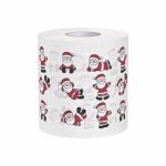 Wholesale Custom Printed Christmas Toilet Paper | Bulk Holiday Novelty Pattern Commercial Bath Tissue Rolls for Retail & Gifts