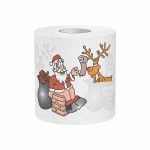 Wholesale Custom Printed Christmas Toilet Paper | Bulk Holiday Novelty Pattern Commercial Bath Tissue Rolls for Retail & Gifts - Image 7