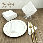 Wholesale Luxury Decorative Printed Paper Napkins | Bulk Premium Embossed Dinner Napkins for Banquets, Weddings & Fine Dining - Image 3