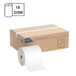 Wholesale Bulk Commercial Hand Roll Paper Towels | Premium 2-Ply 19 GSM Virgin Wood Pulp Towels for Kitchen & Janitorial Supply