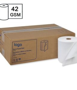 42gsm White Hand Paper Towel Rolls