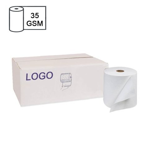 Custom Virgin Wood Hand Paper Towel Rolls