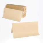 Wholesale Single-Fold Brown Paper Towels | Bulk V-Fold Natural Absorbent Commercial Hand Towels for Restrooms & Facilities - Image 2
