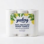 Wholesale Eco-Friendly Recycled Kitchen Paper Towels | Bulk 2-Ply 6-Roll Pack Custom Towels for Retail & Private Label OEM - Image 2