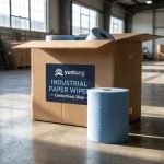 Wholesale Industrial Scrim Towels for Auto Detailing | Bulk 1-Ply 10-Inch Glass Wiping Paper Rolls | EcoLogo Certified (Case of 2) - Image 3