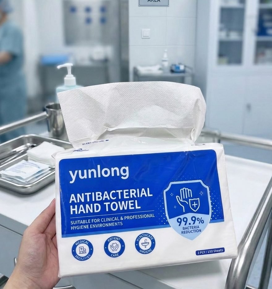 Medical hand paper for hospitals Wholesale Interfolded Medical Hand Towels - Image 1